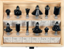 ROUTER BIT SET OF 12 PCS 22552 VOREL