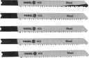 JIG SAW BLADES B&D /LAMINATES/ 5PCS 27833 VOREL