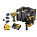 Tööriistakomplekt 12V (2x3,0Ah, DCH072N, DCD703N) DCK2101L2T-QW DEWALT