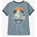 Patagonia Krekls W CHOUINARD Crest Ringer Responsibili-Tee, izmērs: L, Thermal Blue, 0196924536340 PATAGONIA