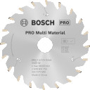 Standard MultiMaterial 85x15x1.5/1.0x30T, Rokas ripzāģiem PRO MULTI MATERIAL CORDLESS RIPZĀĢA ASMENS, 2608837752, BOSCH