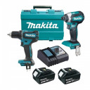 Tööriistakomplekt 18V (2x3,0Ah) DLX2289 MAKITA