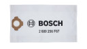 Putekļu sūcēju piederumi, izturīgi flīsa filtru maisi, 2609256F67, BOSCH