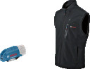 Apsildāma veste GHV 12+18V XA 2XL PROFESSIONAL, 06188000EE BOSCH