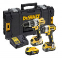 Tööriistakomplekt, XR Li-Ion, 18V 2 Tools, DCK276P3-QW, DEWALT