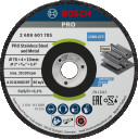 Slīpēšanas disks 76 x 4 x 10 mm, 2 gab, Mazām leņķa slīpmašīnām PRO STAINLESS STEEL AND METAL SLĪPRIPA, 2608601705, BOSCH