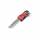 Hex key set, long, ball (9 pcs.) Kreator