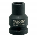 Löökpadrun HEX 10,0 mm, CrMo, 1/2" YT-1000 YATO