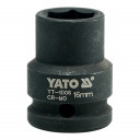 Smūginė Galva Hex, 16,0 mm, Crmo, 1/2" YT-1006 YATO