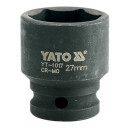 Smūginė Galva Hex, 27,0 mm, Crmo, 1/2" YT-1017 YATO