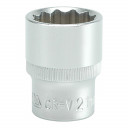 Socket 21Mm 1/2" 12Pt Cv Regular YT-1283 YATO