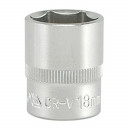 Socket 18Mm 3/8" 6 Pt Cv Regular YT-3813 YATO