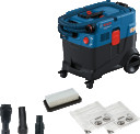 Bosch GAS 400 A Professional mitrā/sausā putekļsūcējs, 1200W, automātiska filtra tīrīšana, 40L, 06019M0020, BOSCH