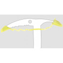 Leduscirtņu aizsargs ice axe AXE GUARD, 8032618877240 GRIVEL