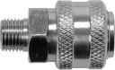 QUICK COUPLER TYPE D EXTERNAL THREAD 1/4 81370 VOREL