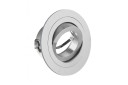 MORENA ceiling spot luminaire, IP20, round, inox