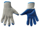 Glove no 1 white liner blue latex G73502C GEKO