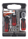 Tool set 1/4 '' 4-12mm (40pcs.) Kreator