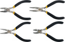 MINI PLIERS 125MM 4PCS 42308 VOREL