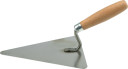 TRIANGULAR TROWEL, SS STEEL, 180MM 06341 VOREL