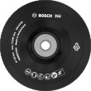 Gumijas slīpšķīvis D 125 mm, 1 gab., Mazām leņķa slīpmašīnām PRO BACKING PAD, MĪKSTS, 1608601033 BOSCH