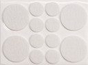 SELF-ADHESIVE FELT PADS MIX 20&38MM 12PC 74838 VOREL