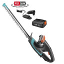 Akuga hekilõikur EasyCut 40/18V P4A,, 18V, 2Ah, 14733-20 GARDENA