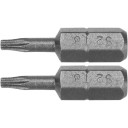 Kruvikeeraja otsikud 1/4 25mm Torx T8 2 tk. YT-77900 YATO