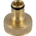 BRASS TAP ADAPTOR 1" 89107 FLO