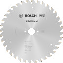 Ripzāģa disks 160x20/16mm Optiline Wood, Rokas ripzāģiem PRO WOOD RIPZĀĢA ASMENS, 2608640597, BOSCH