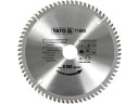 Tct Blade For Aluminium 210X72Tx30 Mm YT-6093 YATO