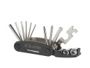 Multitool 16-in-1 Velosipēda Atslēgu Komplekts, Niķelēts, Kabatas Nazis, K02362, Keltin