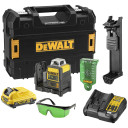 Kryžminių linijų lazeris  10.8V 35m DCE0811D1G-QW DEWALT