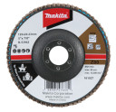 Lameļu slīpdisks 125mm K80 Metālam, INOX un krāsainie metāli HEAVY DUTY, B-53942 MAKITA