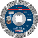 X-LOCK dimanta disks Multi Material 125, Mazām leņķa slīpmašīnām EXPERT MULTI MATERIAL DIMANTA GRIEZĒJDISKS, 2608900670, BOSCH