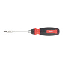 VAIRĀKU UZGAĻU SKRŪVGRIEZIS AR SPRŪDRATU, 14 IN 1 RATCHET MULTI-BIT SCREWDRIVER, 4932480582 MILWAUKEE