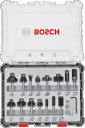 Frezų rinkinys (15 vnt.) 1/4" 2607017473 BOSCH