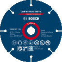 Cietmetāla disks GWS 12V-76, 76x10x1 mm, Mazām leņķa slīpmašīnām EXPERT CARBIDE MULTI WHEEL GRIEZĒJDISKS, 2608901196 BOSCH