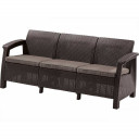 Trivietė sodo sofa Corfu Love Seat Max 29197959599 KETER