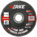 Slīpējamais disks lapiņu 125mm G120 Standard V44165 VERKE