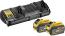 Набор из аккумуляторa и зарядного устройства 9Ач 54в FlexVolt DCB132X2-QW DeWALT