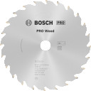 Standard for Wood 150x20/16x1.6/1.0x24T, Rokas ripzāģiem PRO WOOD CORDLESS RIPZĀĢA ASMENS, 2608837674, BOSCH