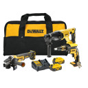 Tööriistakomplekt 18V (2x5,0Ah, DCH133N, DCG405N, DCF620N) DCK304P2-QW DEWALT