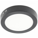 LED lubinis šviestuvas ORIS PLUS, 13W, 4000K, 1020lm, IP20, 120°, juodas; LD-ORN13W-NBP-10 GTV