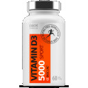 Vitamīni D3 5000, izmērs: 60 tabletes, 4751021549493 DION