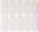 SELF-ADHESIVE FELT PADS 20x45MM 10PCS 74846 VOREL