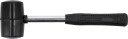 RUBBER MALLET STEEL HANDLE 700G 33657 VOREL