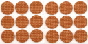 SELF-ADHESIVE EVA PADS 25MM 18PCS 74882 VOREL