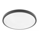 LED griestu gaismeklis ATOL, apaļš, Ø400mm, 3000K, 32W, 2560lm, A180-250V, 50/60 Hz, PF>0.9, IP54, melna LD-ATOL32W-WW-10 GTV