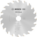 Ripzāģa disks 130x16mm Optiline Wood, Rokas ripzāģiem PRO WOOD RIPZĀĢA ASMENS, 2608640582, BOSCH